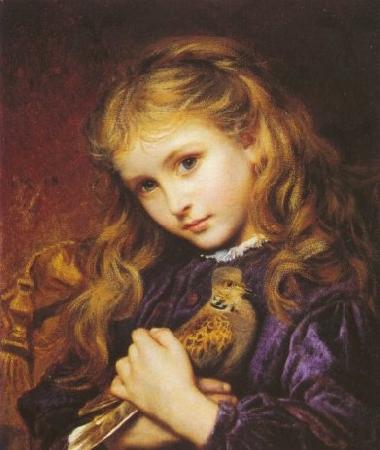 Sophie anderson The Turtle Dove oil painting image